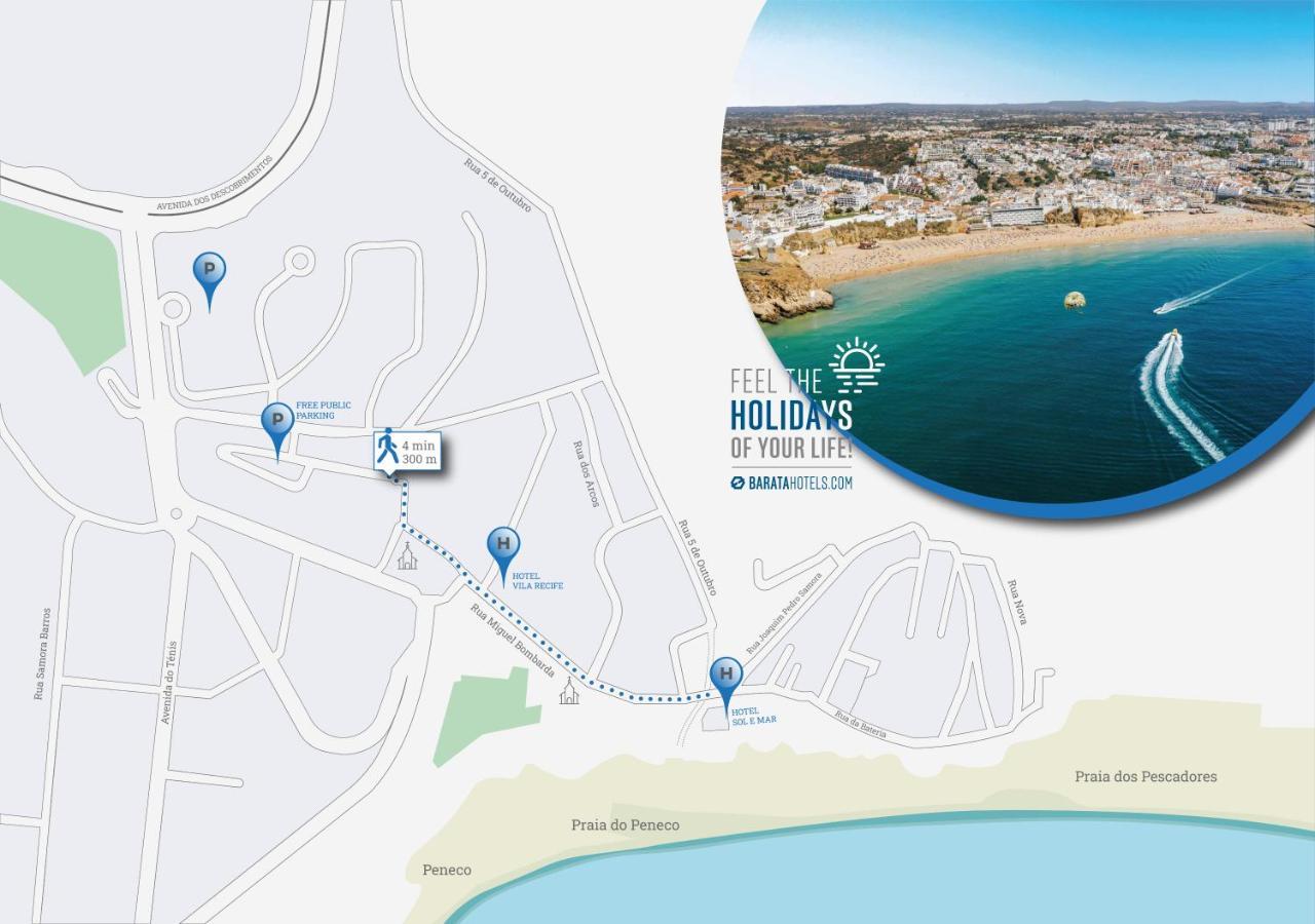 Hotel Sol E Mar Albufeira - Adults Only מראה חיצוני תמונה